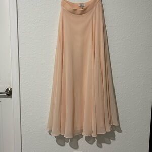 Lucy Paris maxi skirt XS p peachy color. Flowy and very pretty